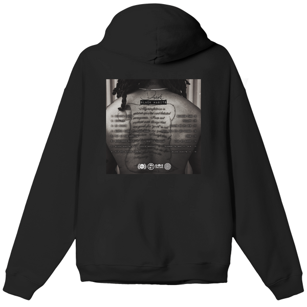 Black Habits Hoodie - Black