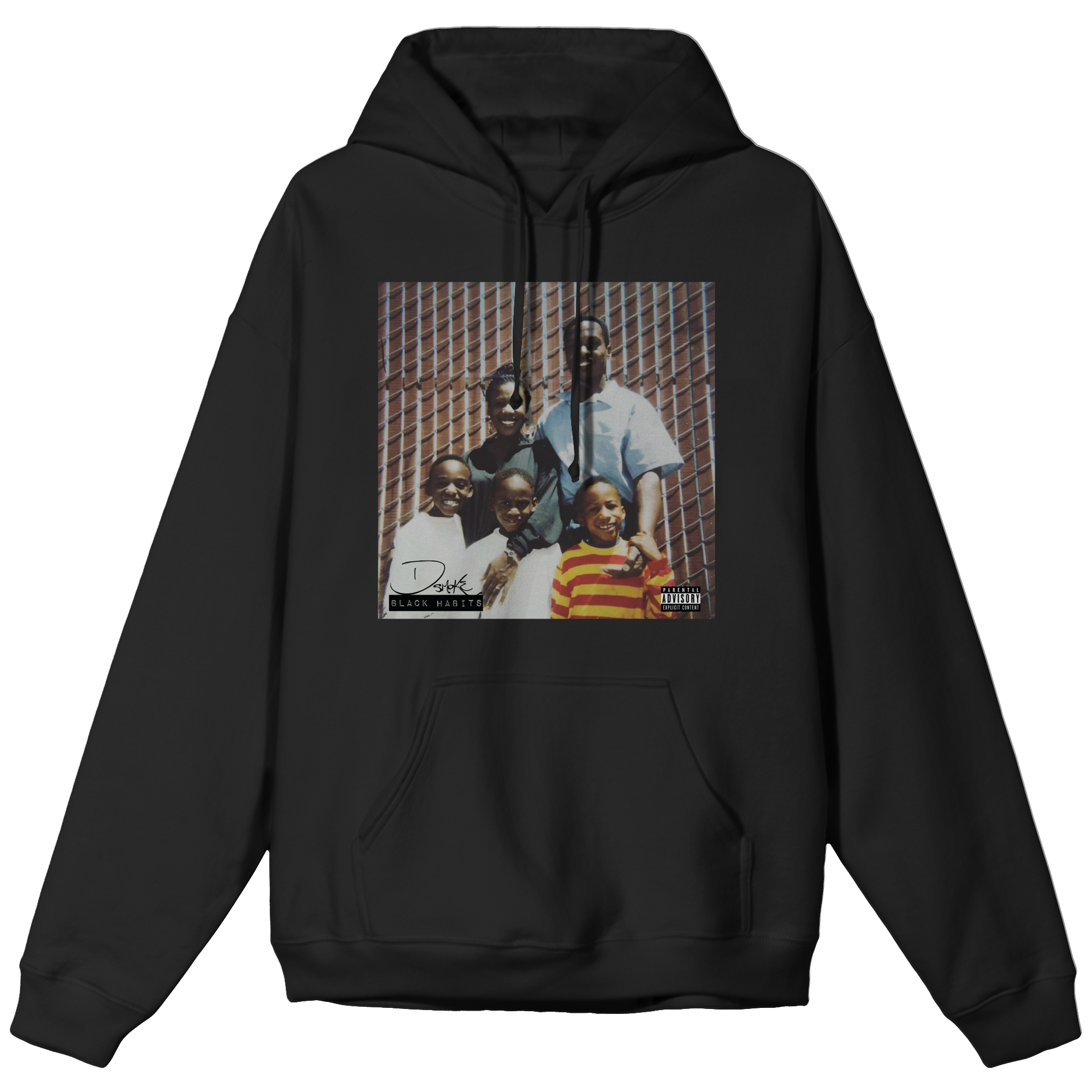 Black Habits Hoodie - Black