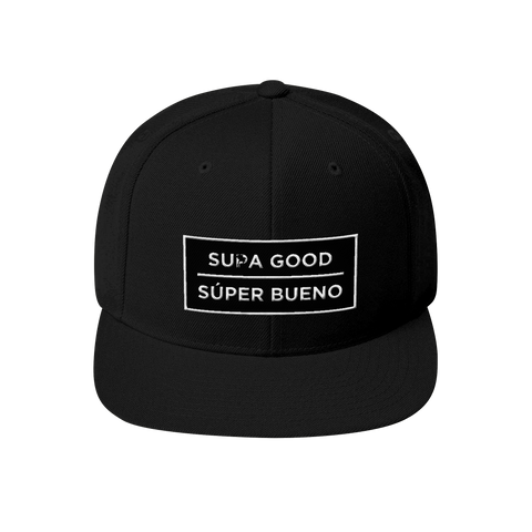 Supa Good Super Bueno Snapback Hat - Black